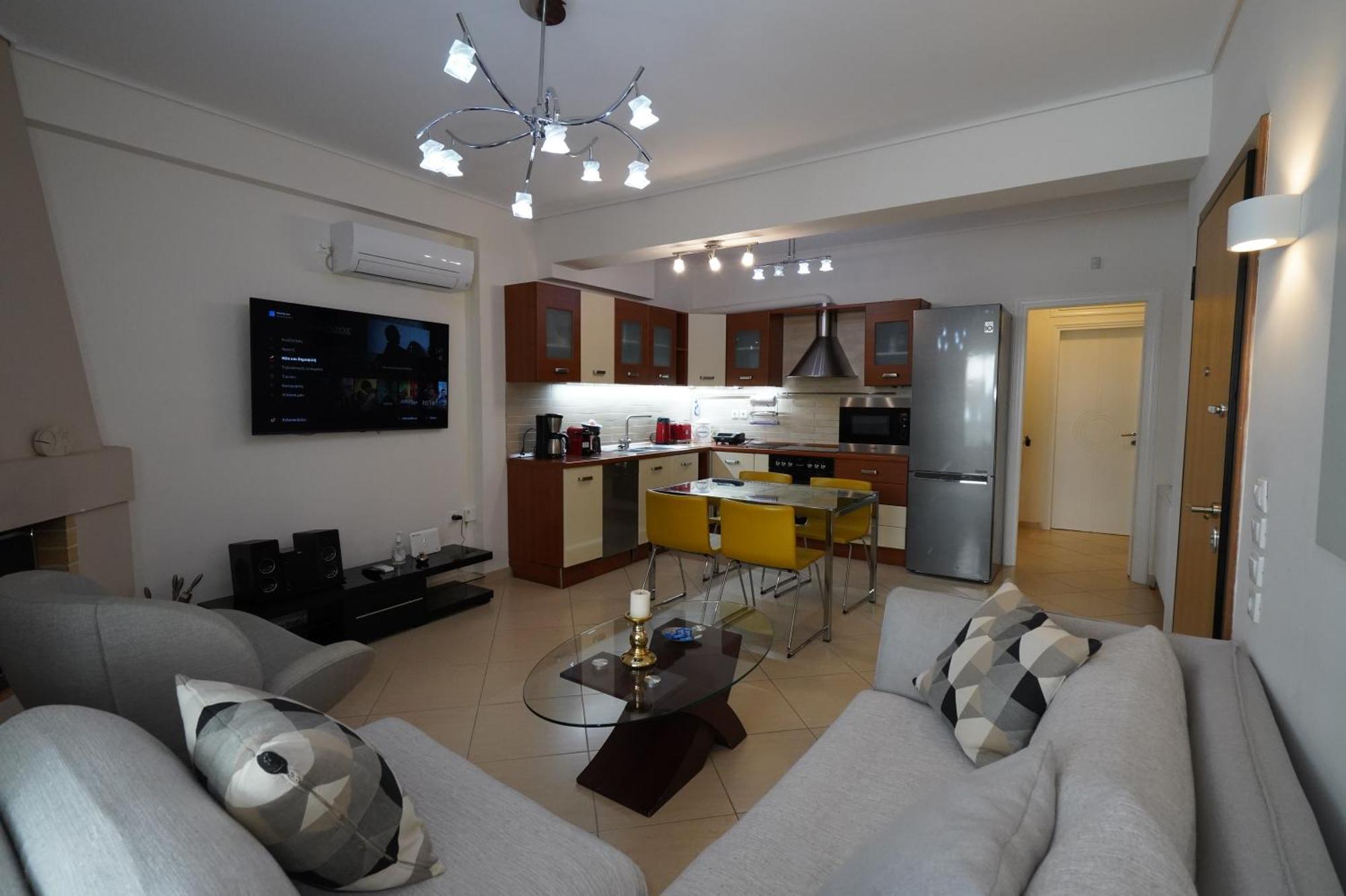 Garden Apartment Next To The Mall -Private Parking Athen Exterior foto